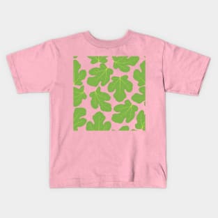 Fig leaves green Kids T-Shirt